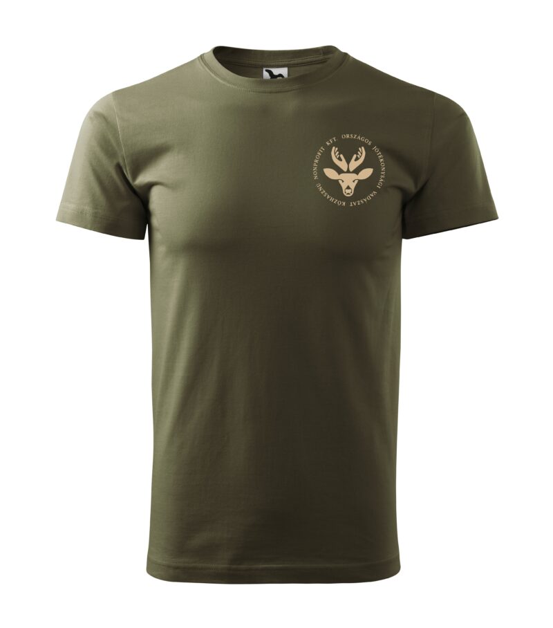 Heavy New Unisex Póló – Masszív pamut póló, jótékony céllal (OJV Adomány 1 100 Ft)